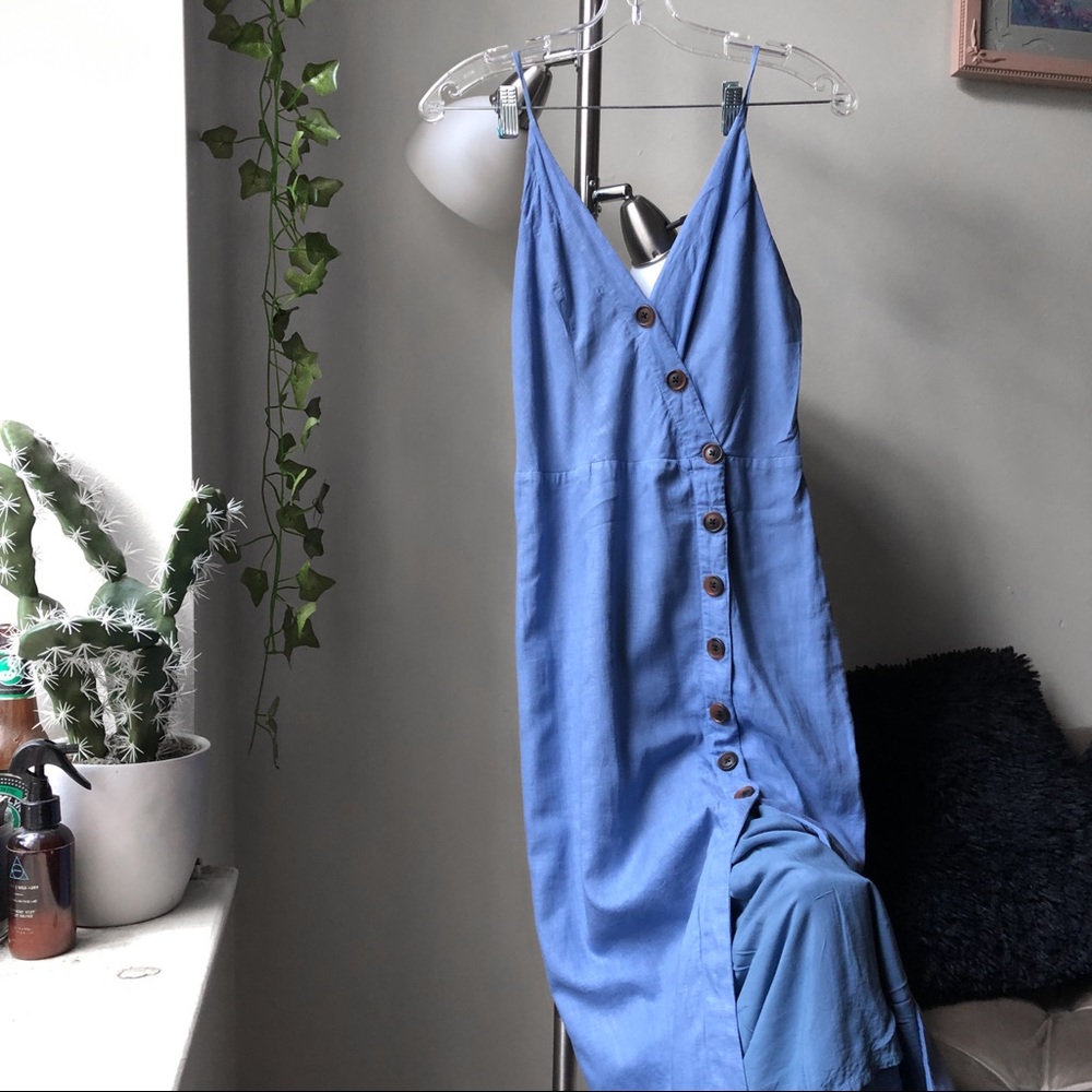Urban outfitters maxi spaghetti strap dress